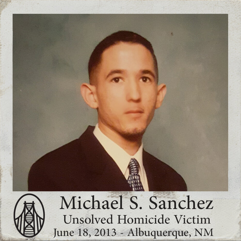 michael sanchez cold case unsolved murder 2013 ricardo ricardo villanueva cordova