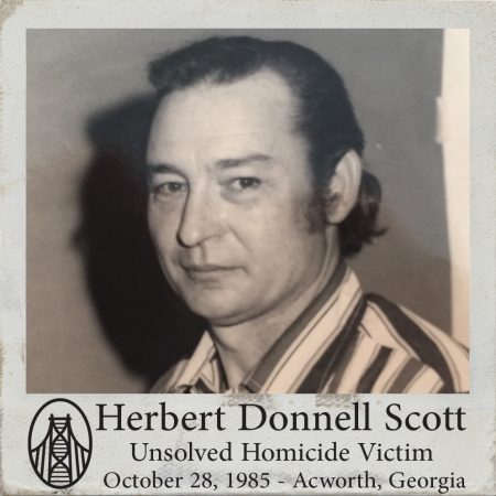 herbert donnell don scott unsolved murder cold case acworth georgia