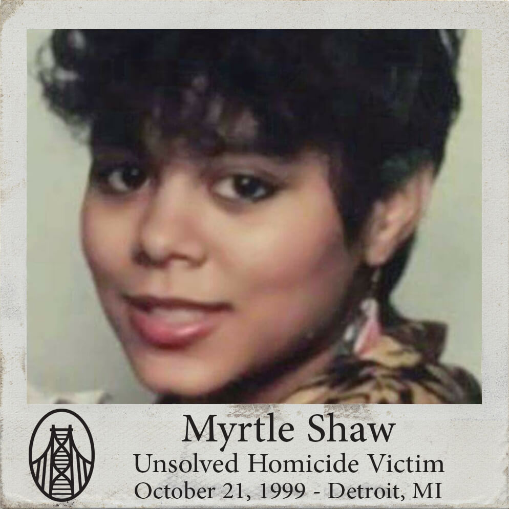 myrtle shaw unsolved murder cold case detroit michigan