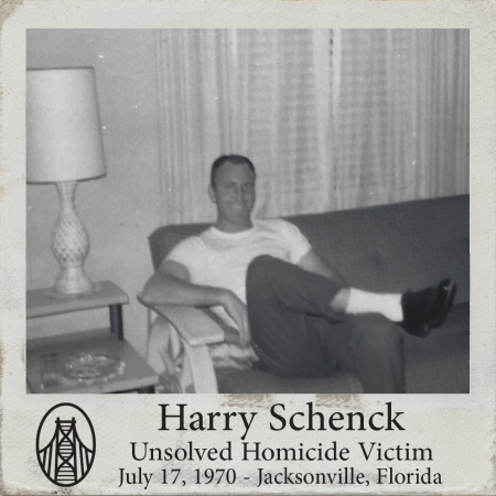 harry schenck unsolved murder cold case jacksonville florida brinks